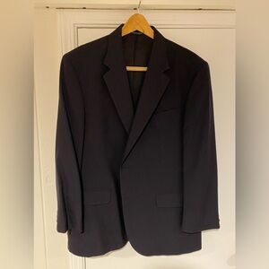 Lands’ End Men’s navy blazer / suit / sport coat 44 regular 2 button with vent.
